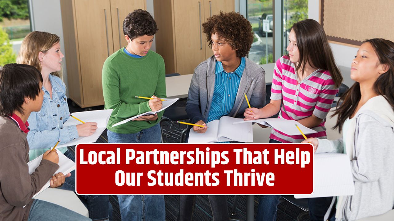 Local Partnerships That Help Our Students Thrive